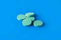 Picture of 17mm (21/32") Diameter Green High Temp/Extremely Low Bleed GC Septa, 3mm Thick, Max Temp 350°C