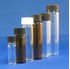 Picture of 3 Dram, 19x65mm Vial, 15-425mm Thread, Black Polypropylene Solid Top Cap, PTFE/F217 Lined