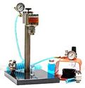 Picture of Power Crimper With Stand and Foot Pedal, Regulator and Gauge, with 8' Polyurethane Straight Supply Hose*