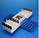 Picture of 96 Position Snap Rack™, White for 8mm Vials