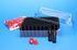 Picture of 4.0mL Clear 15x45mm Shell Vial & 15mm Plug Convenience Pack (P/N 4100-1545 and 5405SB-15)