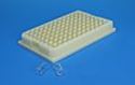 Picture of 0.5mL MTP System ABS Plate with Polypropylene 9x17mm Conical Vials Only