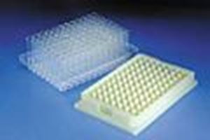 Picture of 0.5mL Glass Conical Vials, 9x17mm, in Vial Loader
