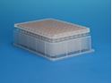 Picture of 350µL Glass Conical Pulled Point Insert with Flange, 6x32mm, for 96-Well Plates in Vial Loader