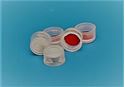 Picture of 8mm Precision Fit Clear Snap Cap, PTFE/Silicone/PTFE Lined
