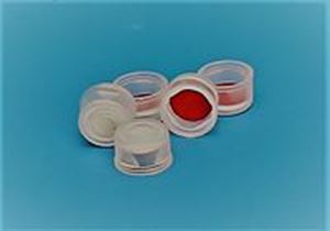 Picture of 8mm Precision Fit Clear Snap Cap, PTFE/Silicone/PTFE Lined