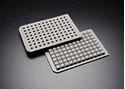 Picture of Round Well - Prescored Molded Gray PTFE/Silicone Mat for Standard 96 Well Plates