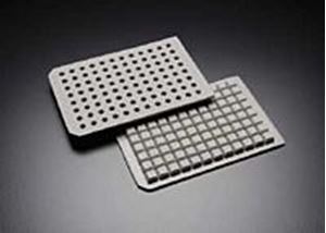Picture of Round Well - Prescored Molded Gray PTFE/Silicone Mat for Standard 96 Well Plates