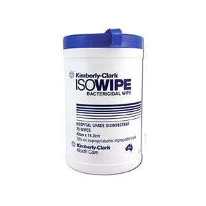 Picture of Isowipes 42cmx14cm 75 wipes  KCK6835L 