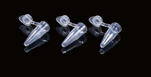 Picture of 0.2ml PCR Tubes,Flat Caps,Clear 401001