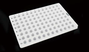 Picture of 0.1ml 96 Well PCR Plate, No Skirt 402111