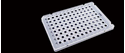 Picture of 0.1ml 96 Well PCR Plate,Semi Skirt 402401