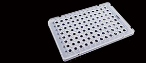 Picture of 0.1ml 96 Well PCR Plate,Semi Skirt 402401