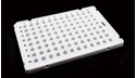 Picture of 0.1ml 96 Well PCR Plate,Semi Skirt,white 402411