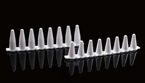 Picture of 0.1ml PCR 8-strip Tubes,white 403112
