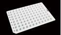 Picture of 0.2ml 96 Well PCR Plate,No Skirt,white 402011