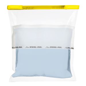 Picture of Whirl-Pak® Write-On Bags - 24 oz. (710 ml) - Box of 500 - Yellow Tape