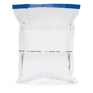 Picture of Whirl-Pak® Write-On Bags - 24 oz. (710 ml) - Box of 500 - Blue Tape