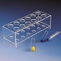 Picture of TEST TUBE RACK PMMA 12 place KAR889