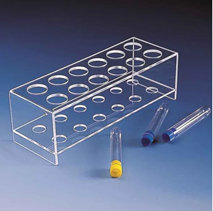 Picture of TEST TUBE RACK PMMA 12 place KAR891