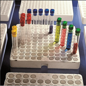 Picture of TEST TUBE TRAYS Expanded PS 250 place KAR1175