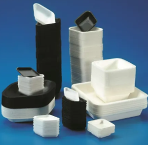 Picture of 'DS' BALANCE (Weighing) BOATS PS * Black * PKT500 KAR11101/09