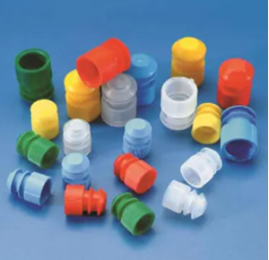 Picture of PUSH-IN STOPPERS PE * Red * PK1000 KAR88305/10